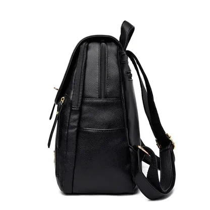 Sac à dos en cuir élégant