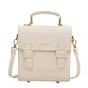 Sac à Dos Femme Carré — Blanc