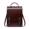 Sac à Dos Femme Cuir Vintage — Café