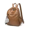 Sac à Dos Femme de Ville en Cuir — Marron
