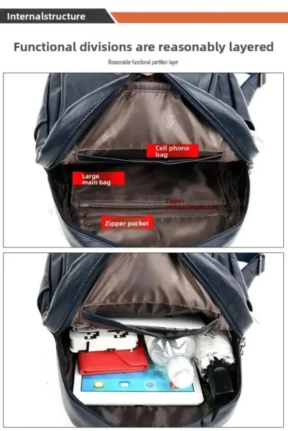 Sac à Dos Femme de Ville en Cuir
