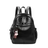 Sac à Dos Femme de Ville en Cuir — Noir Clemence