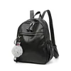 Sac à Dos Femme de Ville en Cuir — Noir