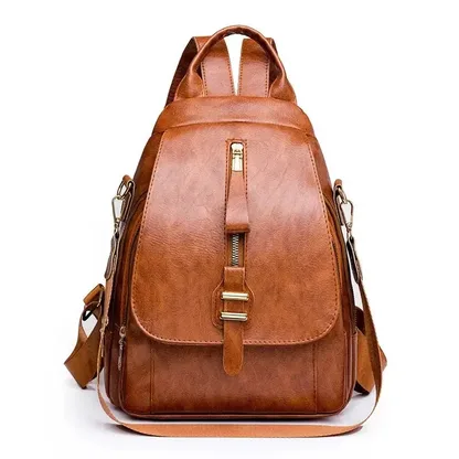 Sac à Dos Femme Élegant en Cuir