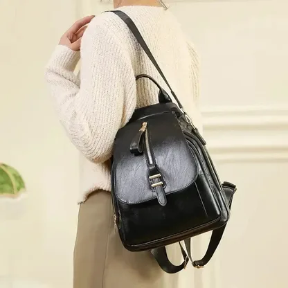 Sac à Dos Femme Élegant en Cuir