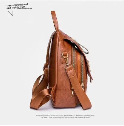 Sac à Dos Femme Élegant en Cuir