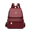 Sac à Dos Femme Multipoche — Bordeaux