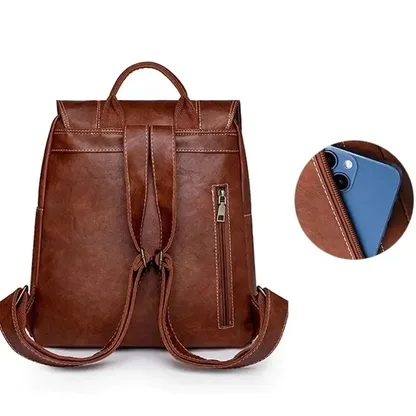 Sac à Dos Femme Vintage en Cuir