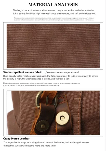 Sac à Dos Homme à Boucles