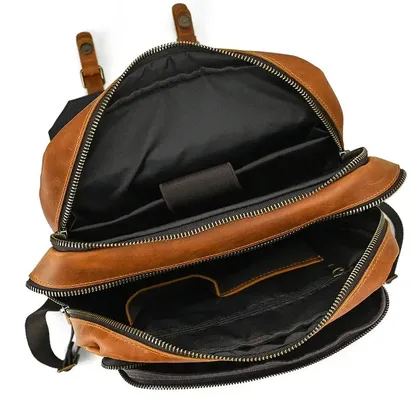 Sac à dos homme cuir vintage