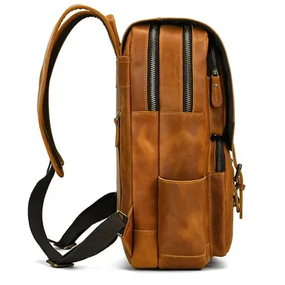 Sac à dos homme cuir vintage