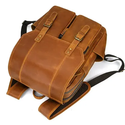 Sac à dos homme cuir vintage