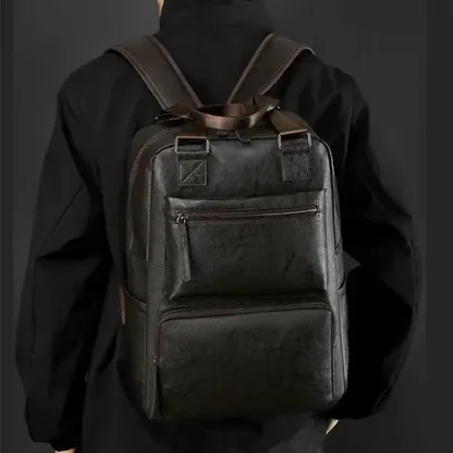 Sac à dos homme en simili cuir souple