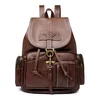 Sac à dos imperméable femme — Marron