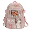 Sac à dos kawaii pour fille — Rose
