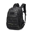 Sac à dos militaire imperméable 35L — Noir Camouflage