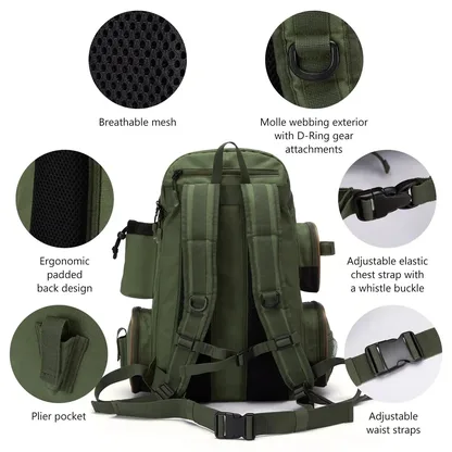 Sac à Dos Militaire Multifonctionnel