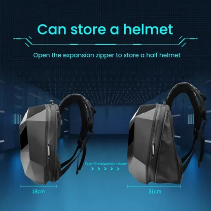 Sac à dos moto LED
