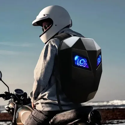 Sac à dos moto LED