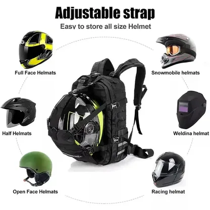 Sac à Dos Moto Porte Casque