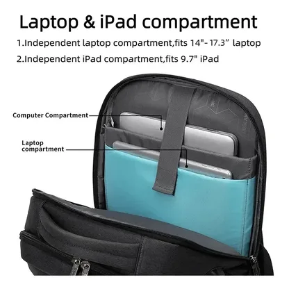 Sac à Dos Ordinateur Grande Capacité