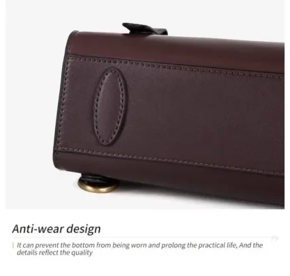 Sac à Dos Rigide en Vrai Cuir