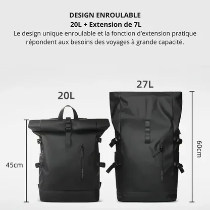 Sac à Dos Roll Top Extensible