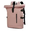Sac à Dos Roll Top Extensible — Rose