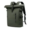 Sac à Dos Roll Top Extensible — Vert