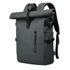 Sac à Dos Roll Top Extensible — Gris