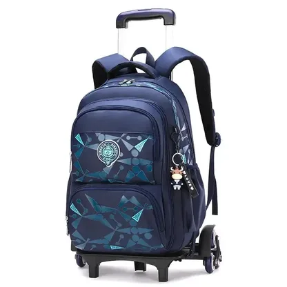 Sac à dos scolaire à roulettes