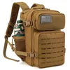 Sac à dos tactique 25L modulable — Camel
