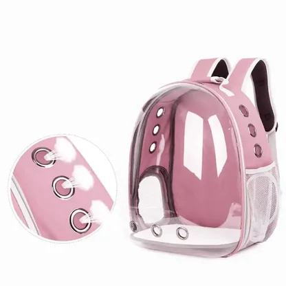Sac à Dos Transparent pour Chat