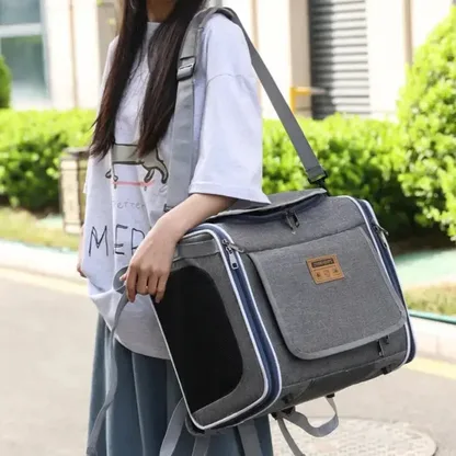 Sac à Dos Transport Chat pour Vélo