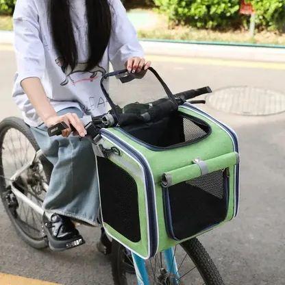 Sac à Dos Transport Chat pour Vélo