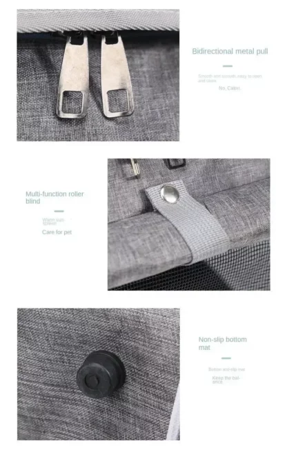 Sac à Dos Transport Chat pour Vélo