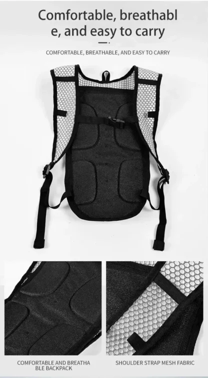 Sac à Dos Vélo Léger avec Système Hydratation