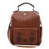 Sac à Dos Vintage à Boucles — Marron