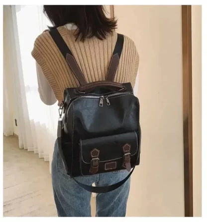 Sac à Dos Vintage à Boucles