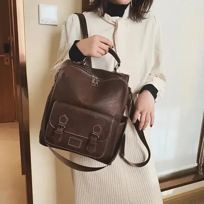 Sac à Dos Vintage à Boucles